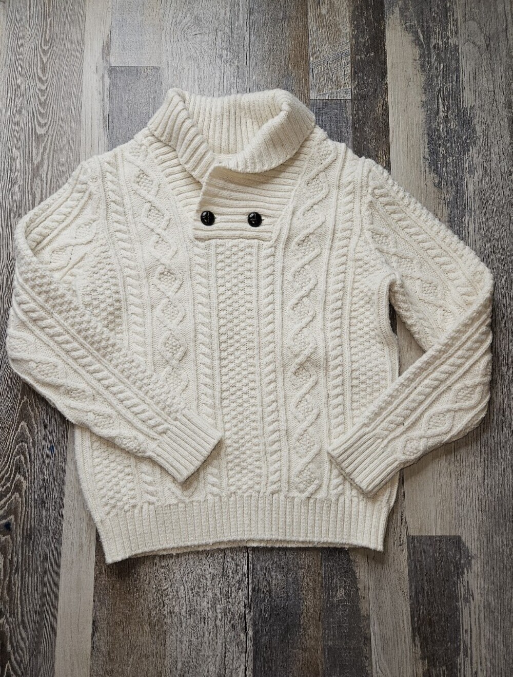 Janie And Jack Cable Knit Sweater Boys Size 4
